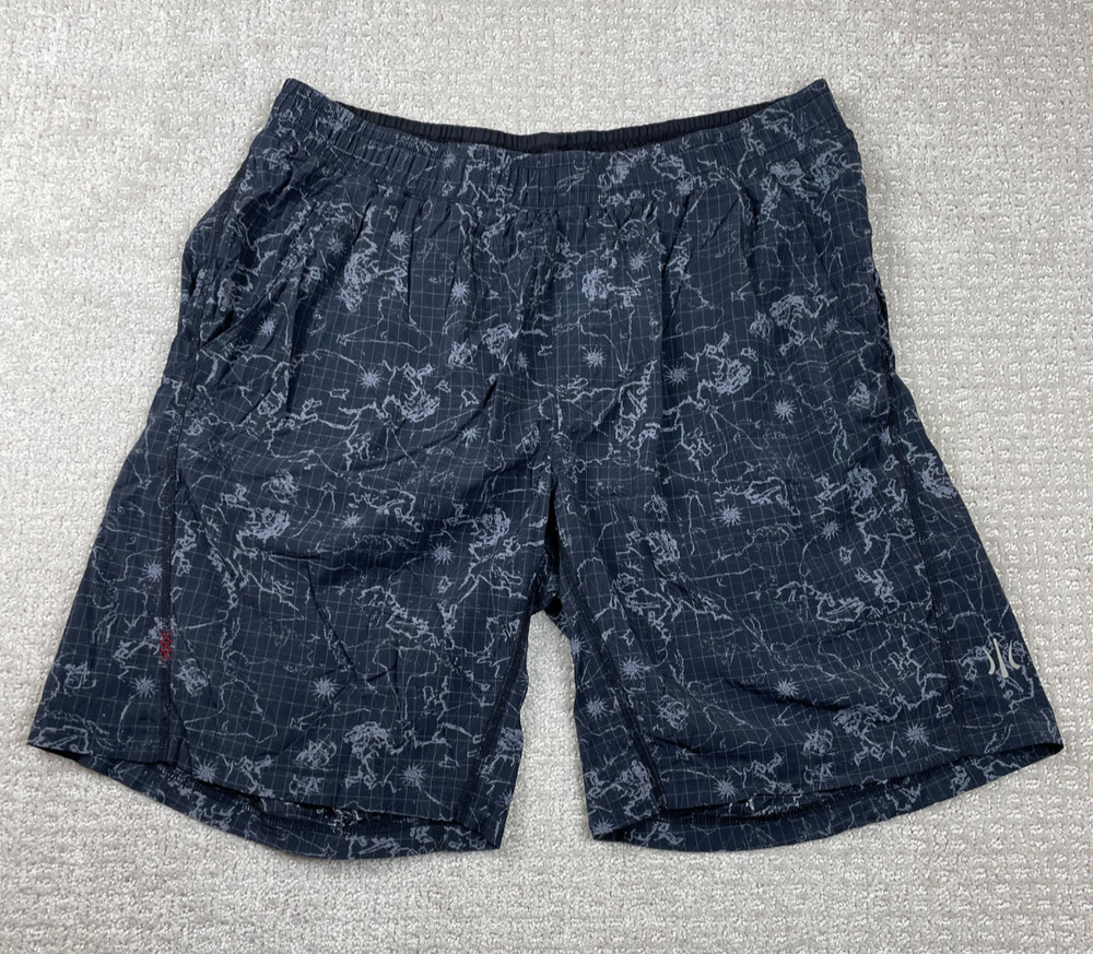 Rhone Shorts Mens L Black Mako Linerless 10