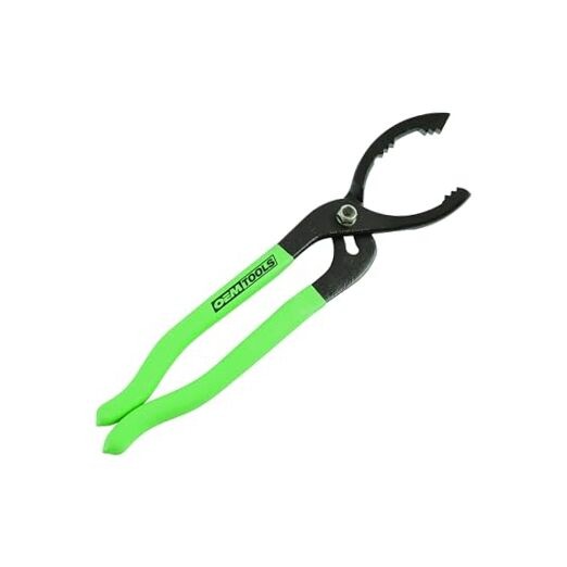 25320 Oil Filter Wrench Pliers, Oil Filter Removal Tool for Removing 2 12 Inch