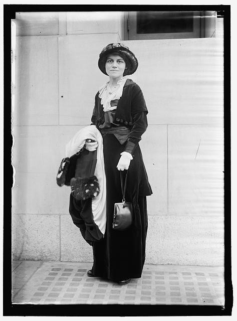 Miss Lucy Burns of CUWS,American Suffragette,Woman Suffrage,Women's Rights