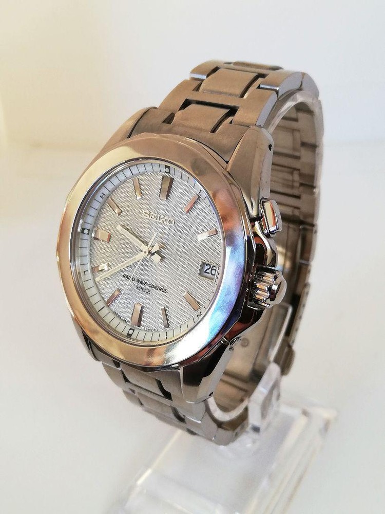 Radio Solar Rare Seiko Brights Titanium