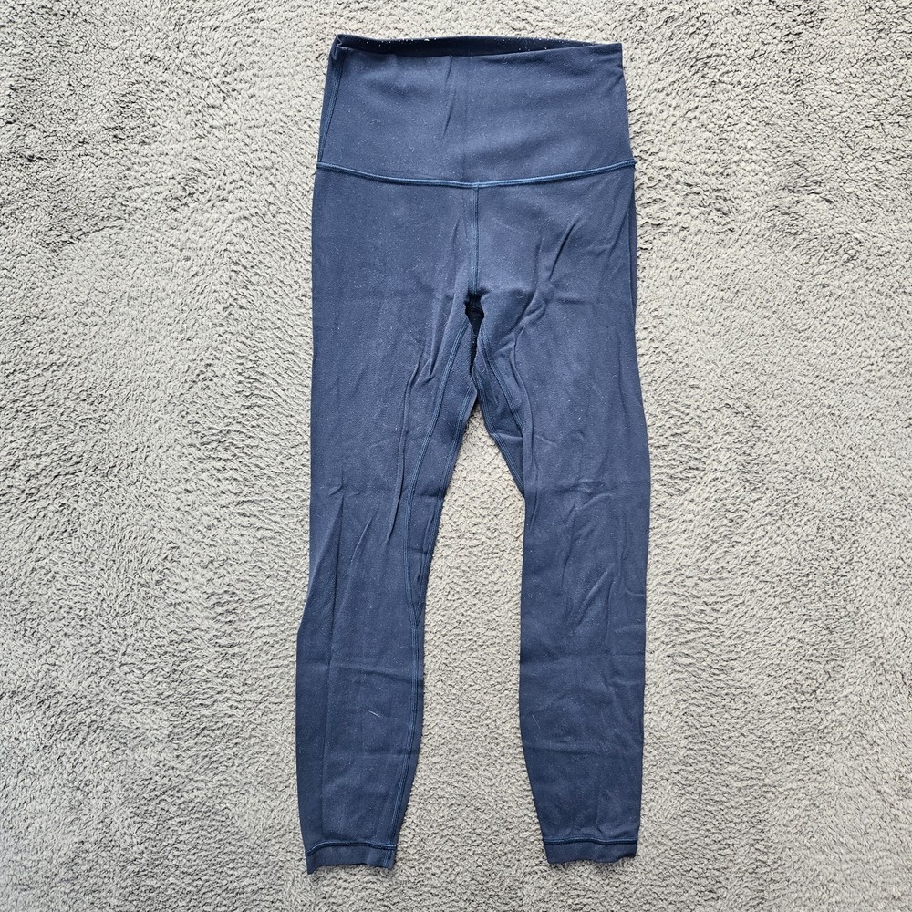 Lululemon Align Leggings Women Size 4 Blue Athletic Gym Workout Pants