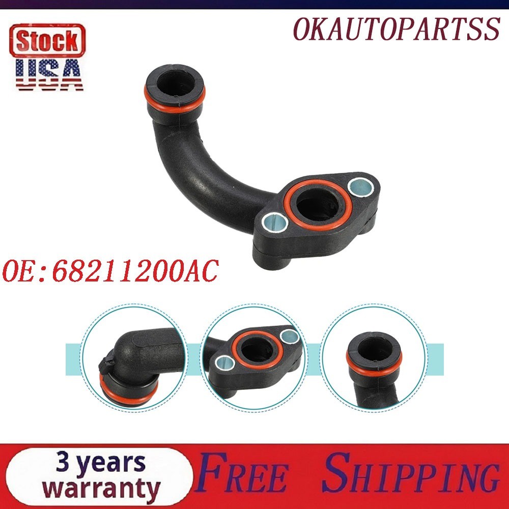 Engine Coolant Bypass Pipe 68211200AC for Jeep Grand Cherokee Dodge RAM 1500 3.0