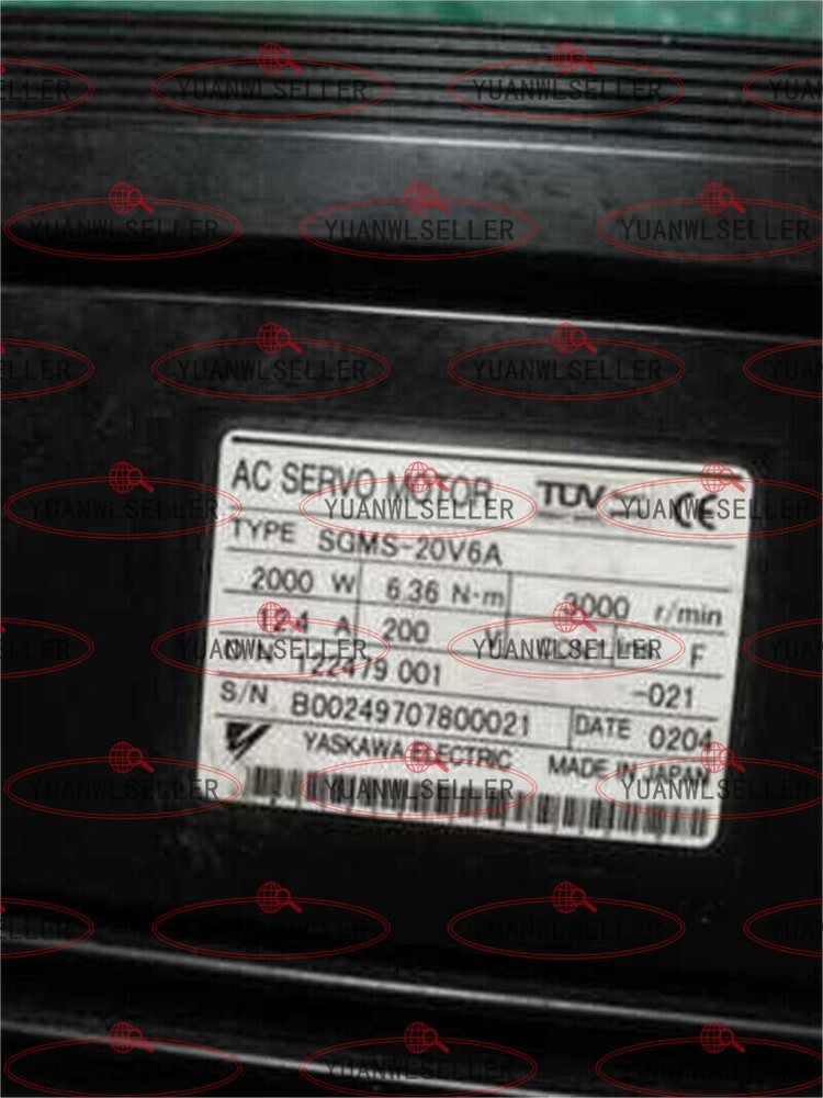 NEW Yaskawa SGMS-20V6A Servo Motor SGMS20V6A