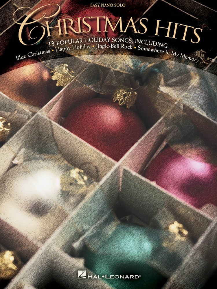 Christmas Hits for Easy Piano Songbook Sheet Music 13 Songs Hal Leonard Book