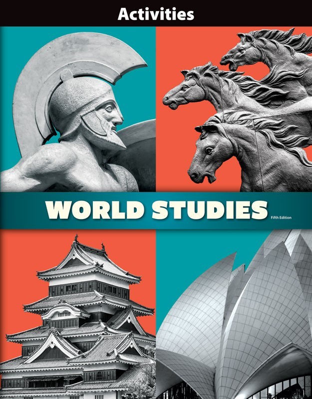 BJU Bob Jones 7th grade WORLD STUDIES 7 HISTORY Student Activities