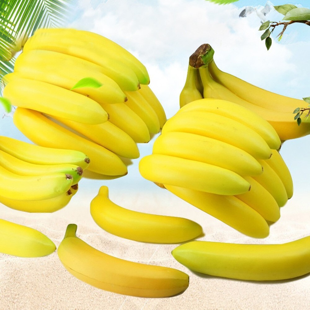 Artificial Banana Fake Fruit For Film Set Photography Props Plastic Model