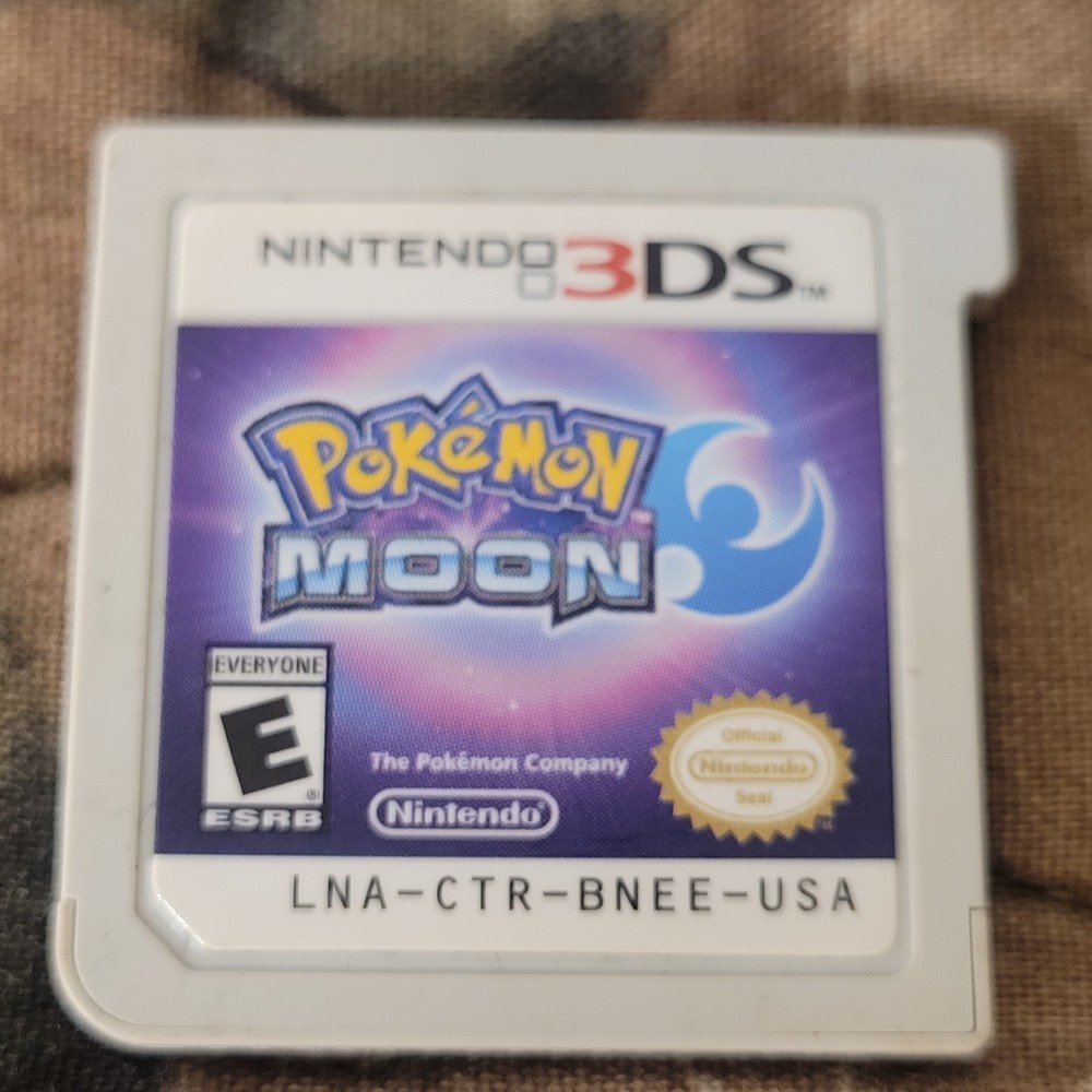 Pokémon Ultra Moon Version Cartridge Only Nintendo 3DS Tested Works