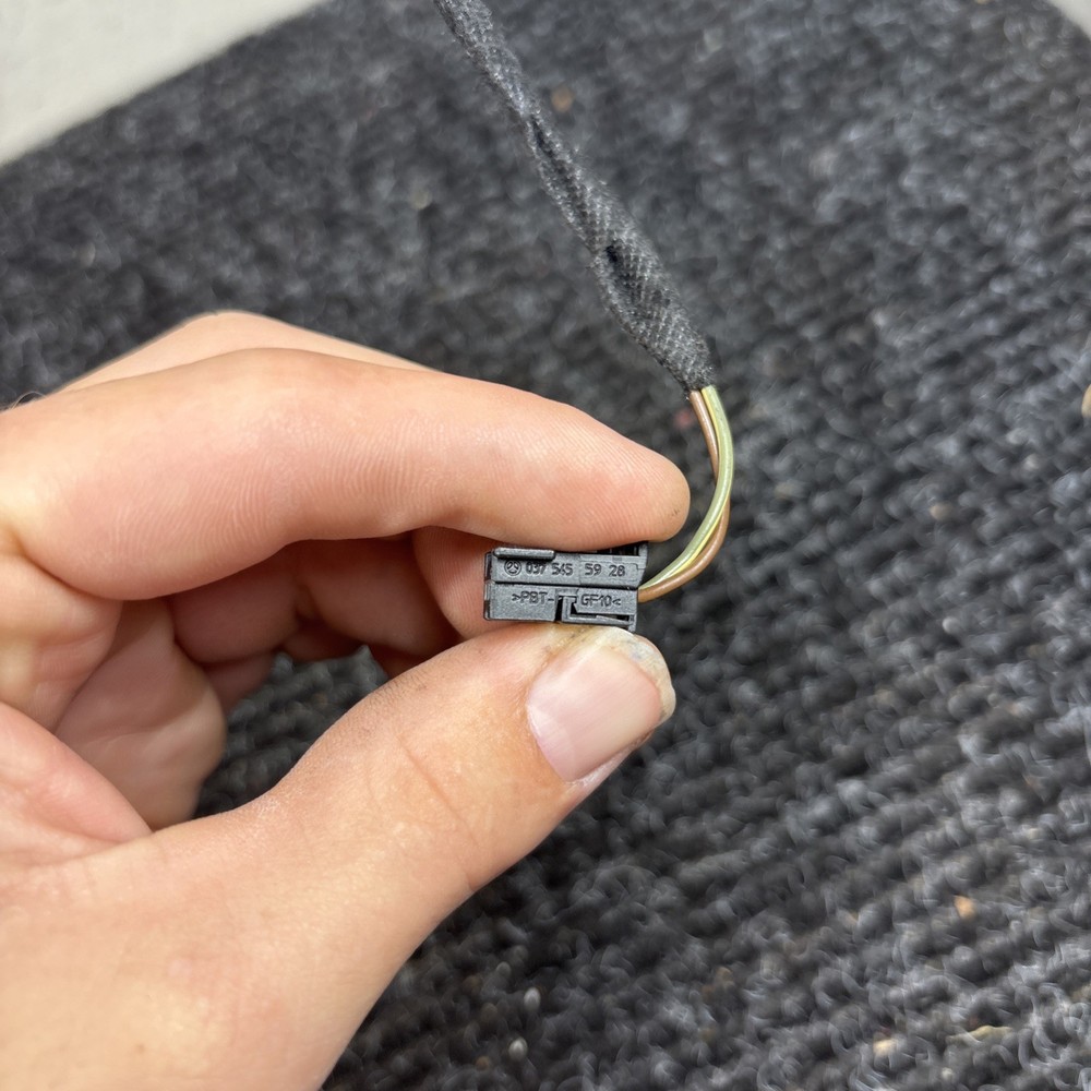 15-21 MERCEDES-BENZ C300 W205 OTHER WIRE WIRING HARNESS CONNECTOR PLUG BLACK OEM