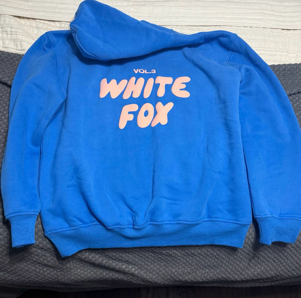 NWT White Fox Boutique XL/XXL Offstage Hoodie in Azure Blue