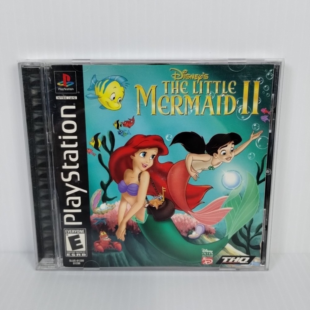 Disney's The Little Mermaid II (Sony PlayStation) CIB - Tested - Free Shipping