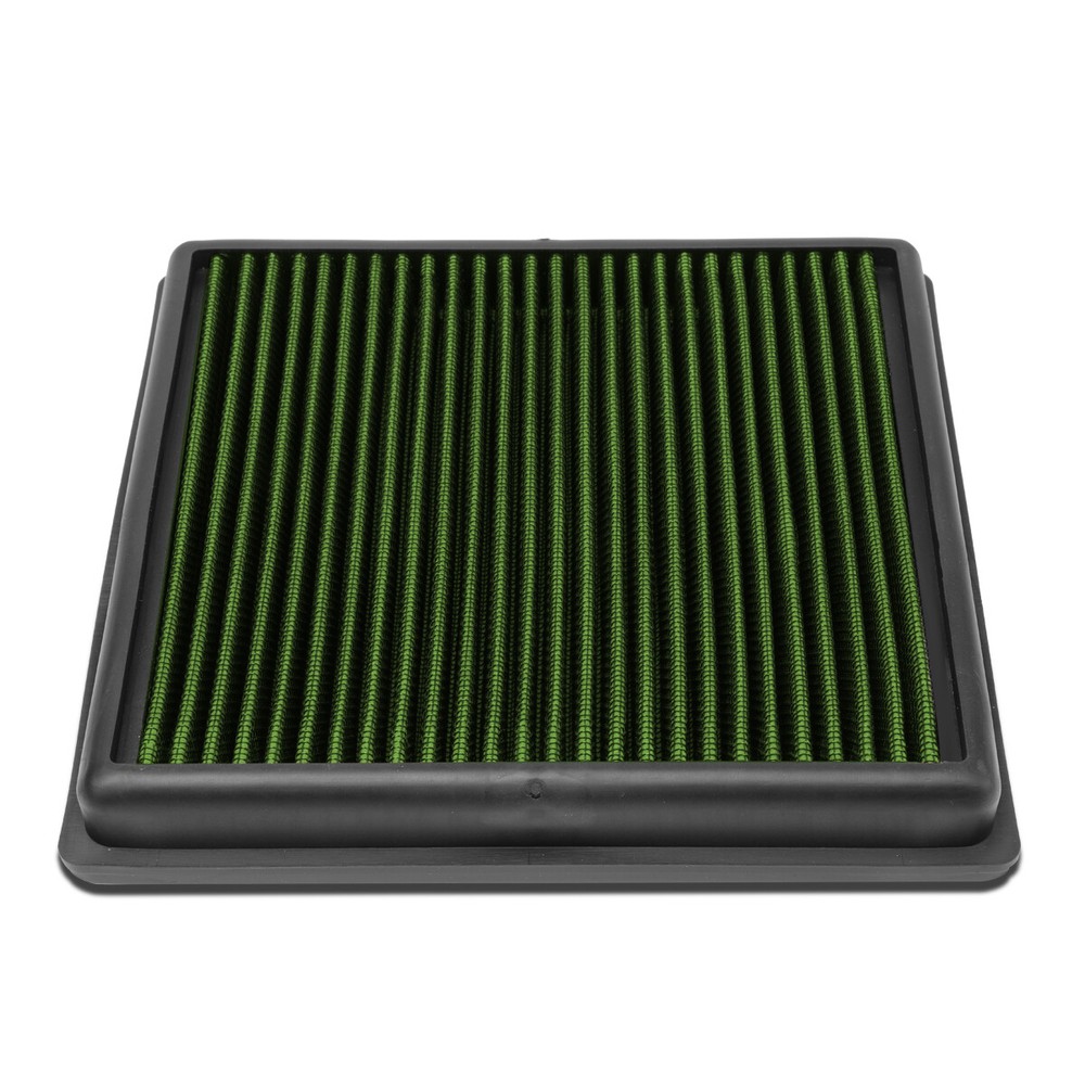 Fit 14-17 VW Polo Jetta Golf 1.6L L4 High Flow Drop In Panel Air Filter Green