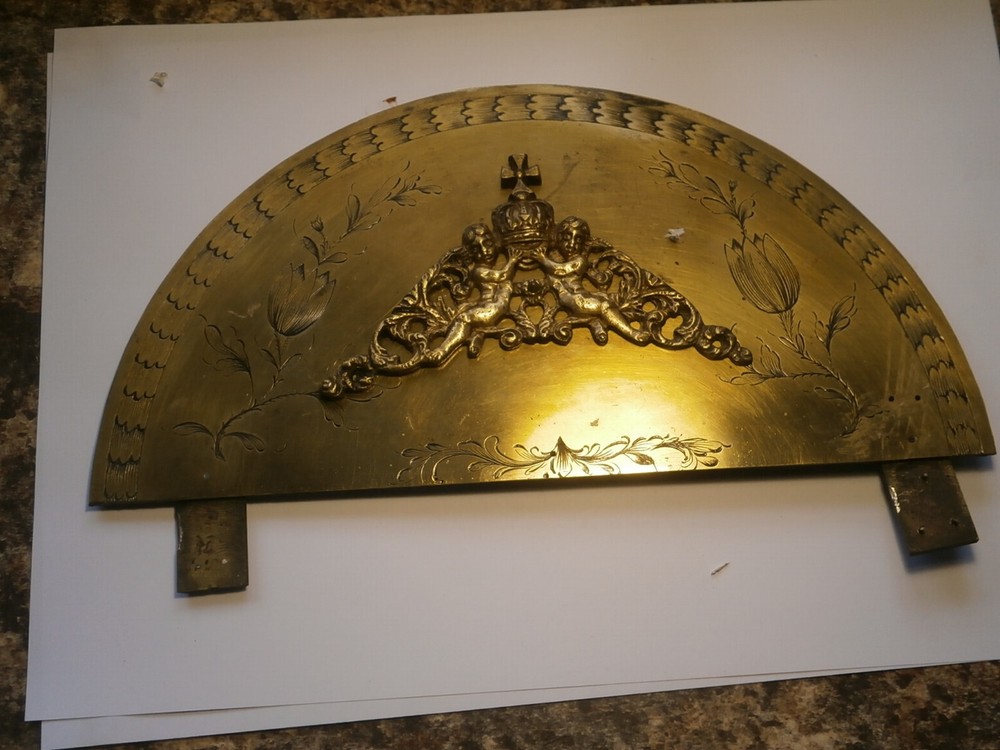 Antique Longcase Clock with Elegant Arch Design