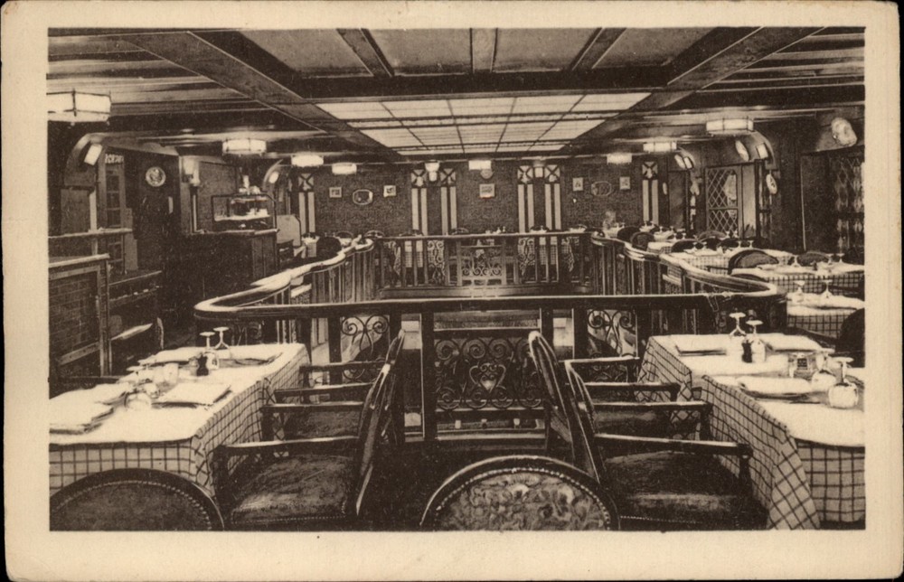 Auberge de Chandeleur Paris France vintage postcard s623