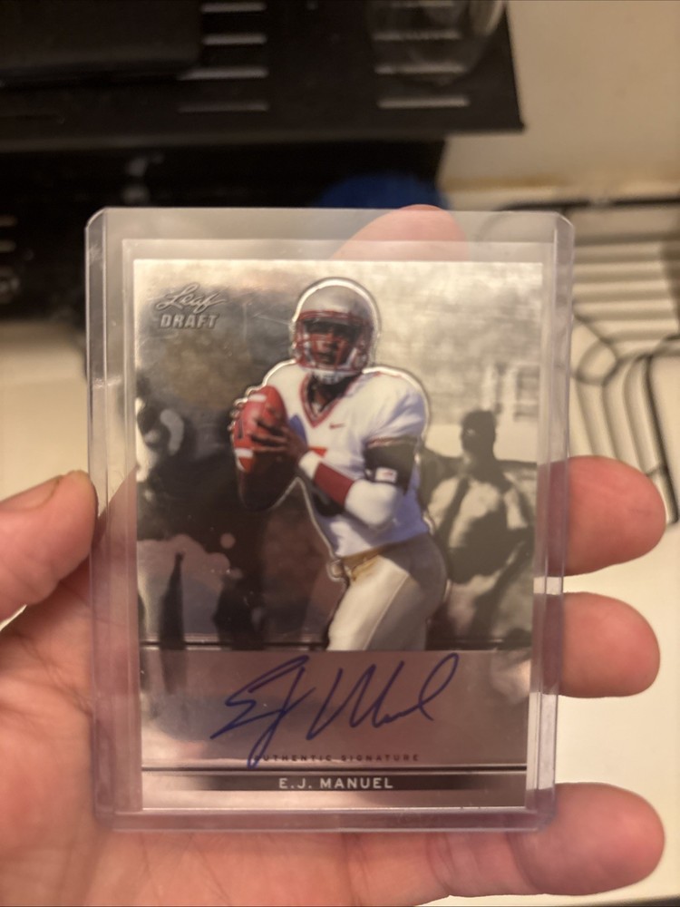 2013 Leaf Metal Draft - EJ Manuel #BA-EJM (AU, RC)