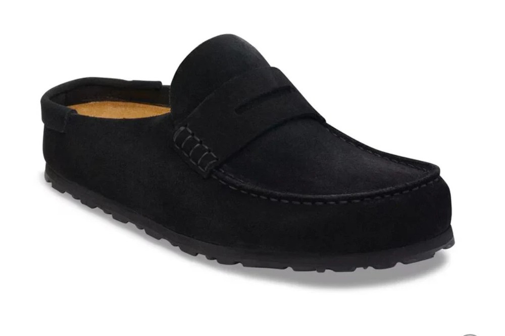 Birkenstock Naples Wrapped Suede Leather - Black EU 36N - 42N