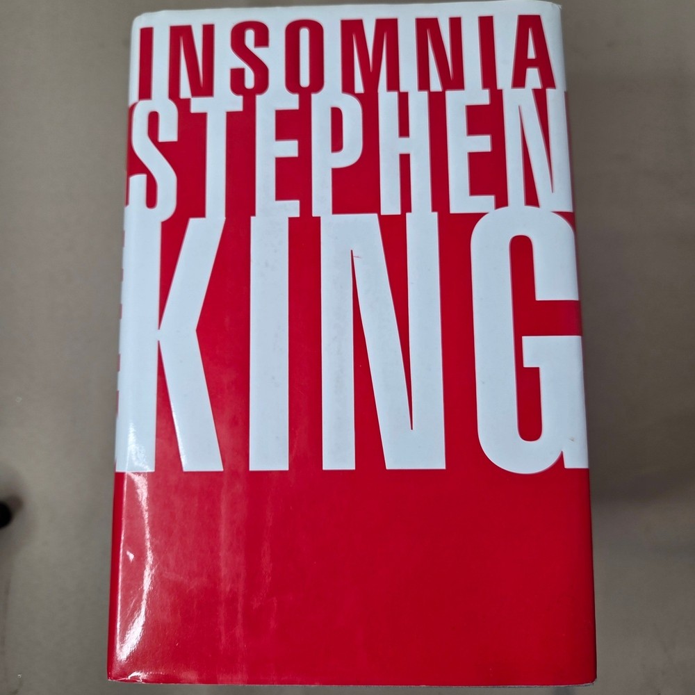 Insomnia by Stephen King Hardcover Horror Novel Collectible Book 1994