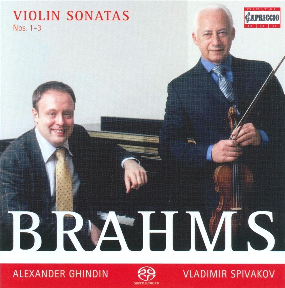Vladimir Spivakov Brahms: Violin Sonatas, Nos. 1-3 New Super Audio Hybrid Cd