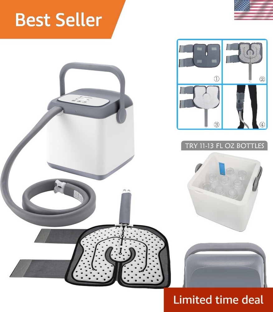 Customizable 7-Quart Cryotherapy Cold Pack System for Pain Relief