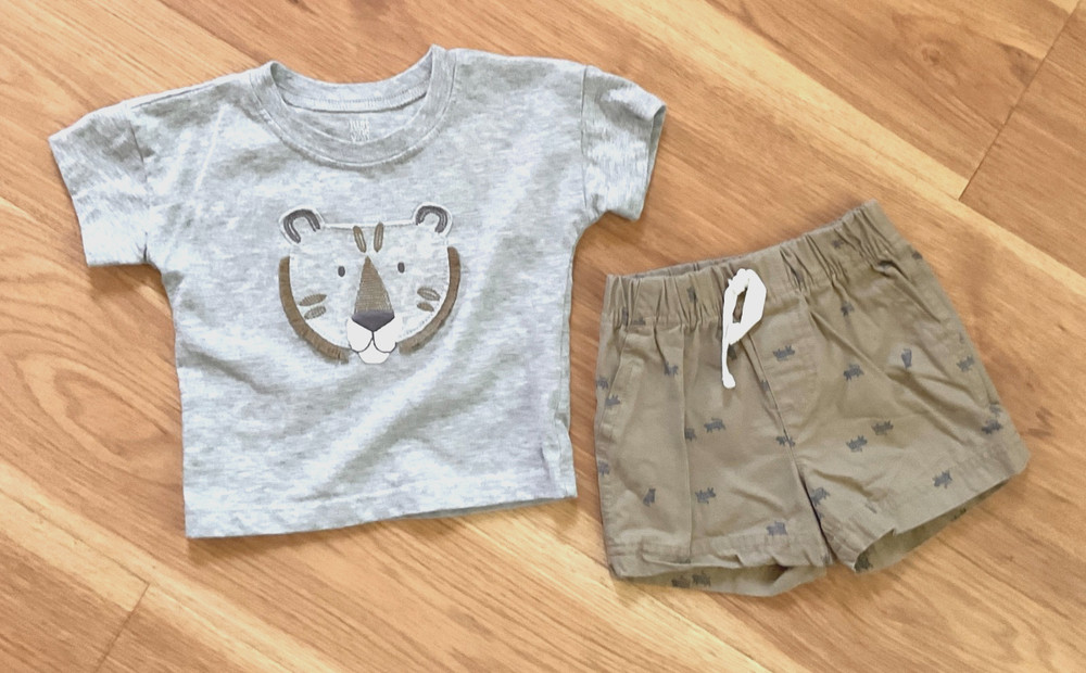 Carter’s Baby Boy 2 Pc Short Set Size 6 Months