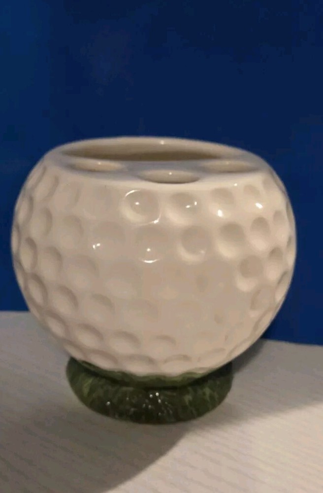 Golf Ball Ceramic Tooth Brush Holder TB43