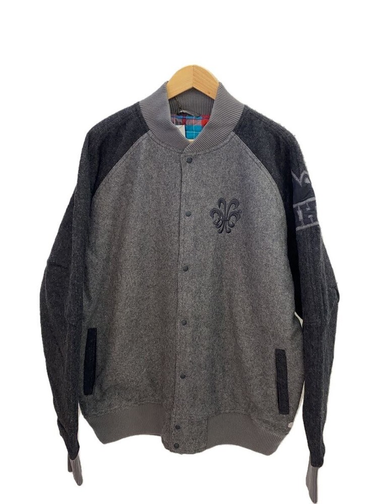 Maharishi Stadium Jacket/Xxl/Wool/Gry 3494