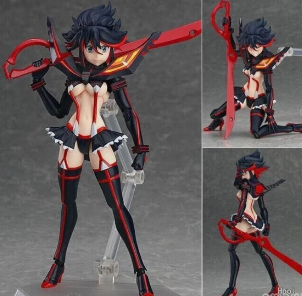 Anime figma220# Ryuko Matoi PVC Action Figure Statue New No Box toy model