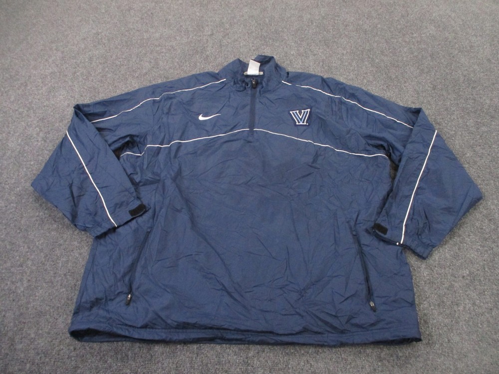 Villanova Wildcats Jacket Men XL Pullover Nike Football Sport Windbreaker Adult