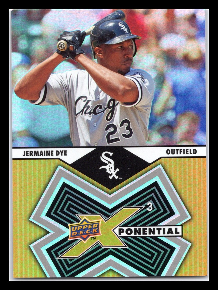 2009 Upper Deck X #X3-JD Jermaine Dye Xponential 3 Chicago White Sox