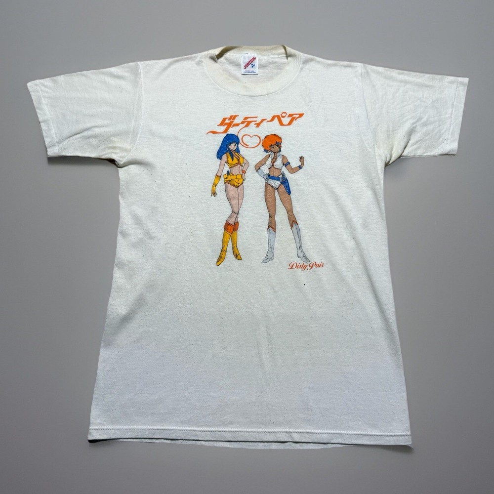 Rare Vintage 80s 90s - The Dirty Pair - Yuri Comic Anime Shirt Size Medium