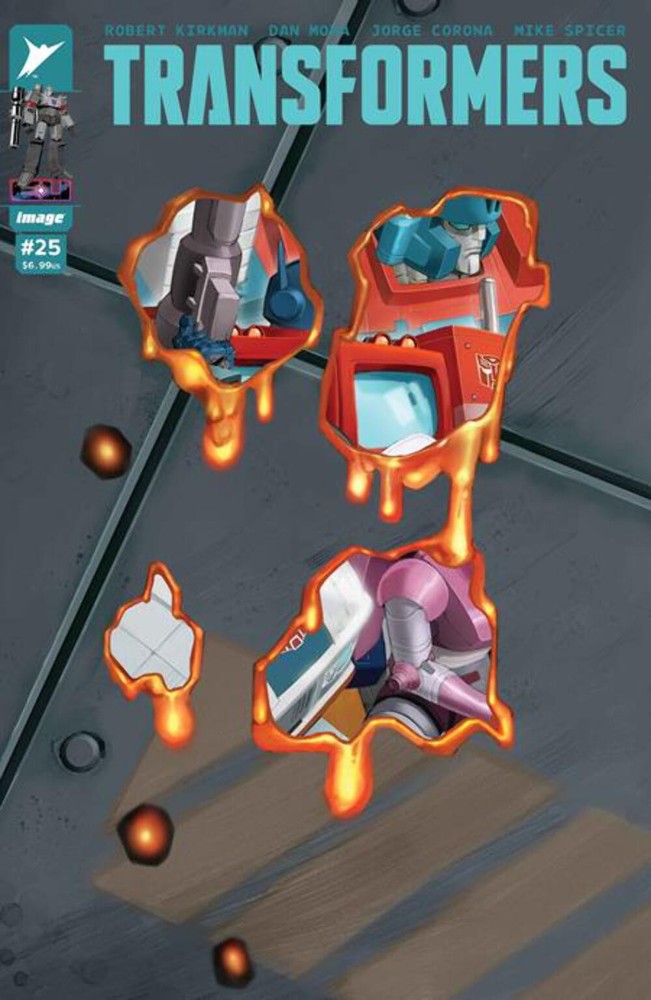 Transformers #25 Cvr K Eric Canete Foil Die Cut Var