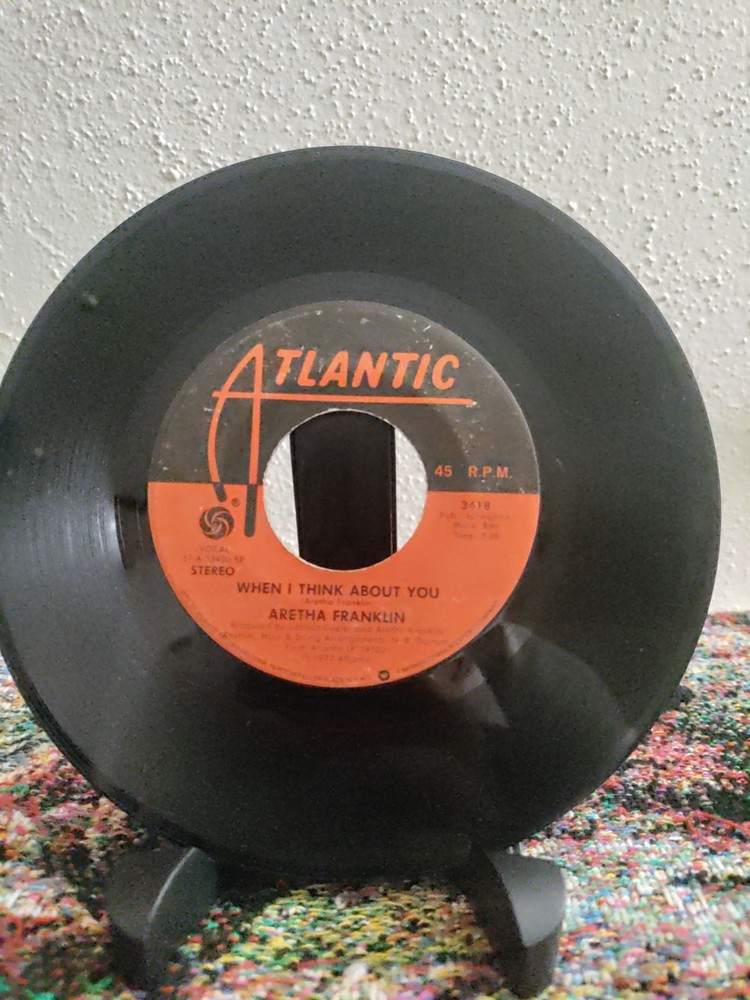 Aretha Franklin – When I Think About You / Touch Me Up 3418 45RPM