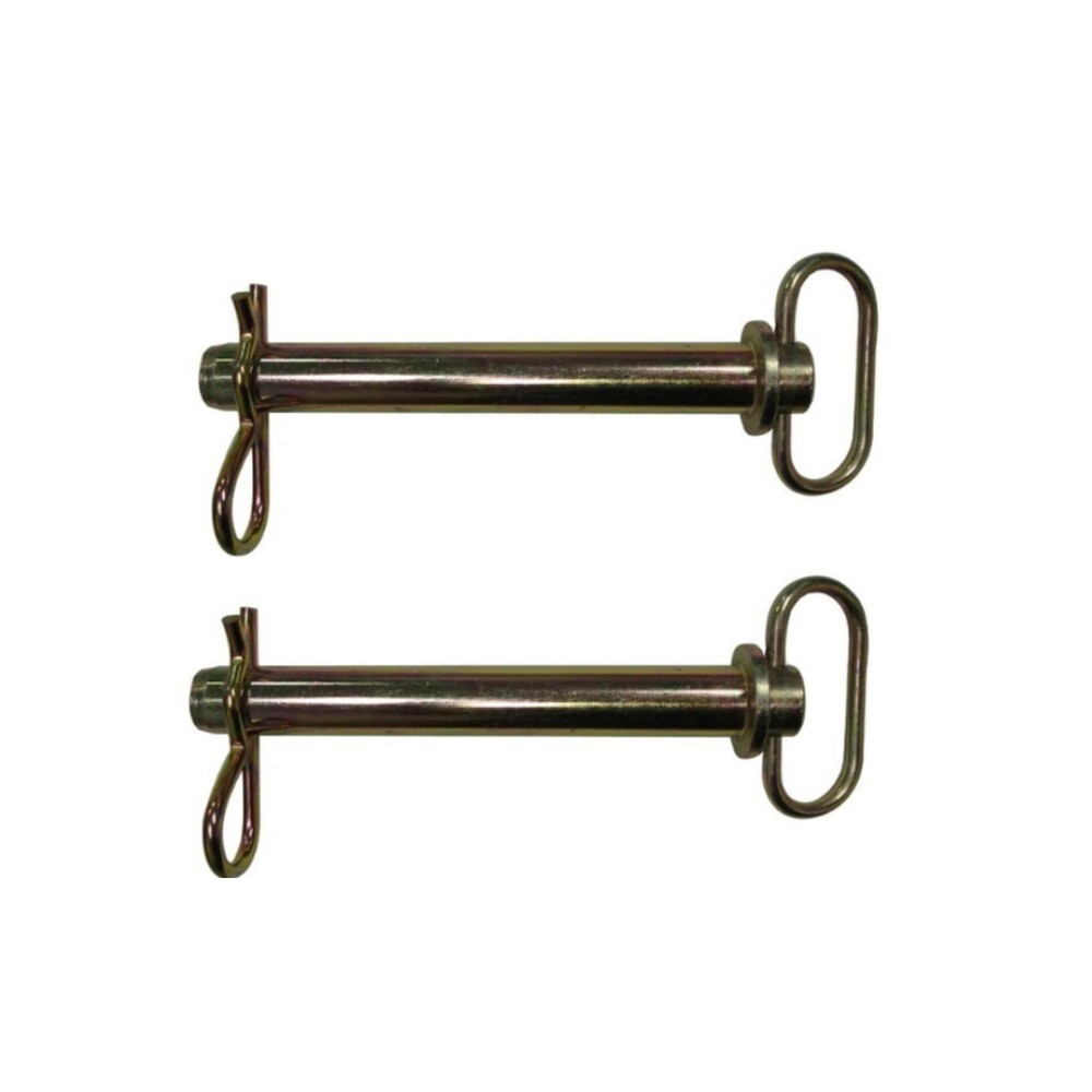Two Cold Forged Tractor Hitch Pins 1-1/8