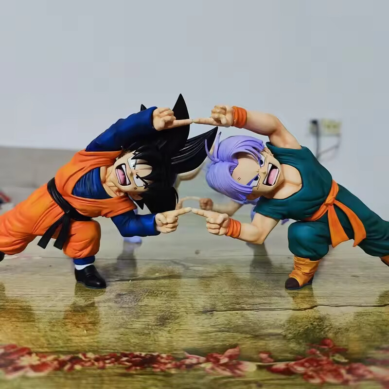 Anime Dragon Ball Z Super Saiyan Son goten Fushion Trunks Figure Statue Toy Gift