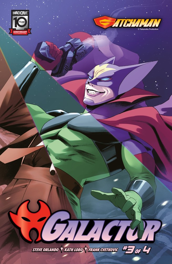 Gatchaman Galactor #3 (Of 4) Cover A Kath Lobo (2024) (New)