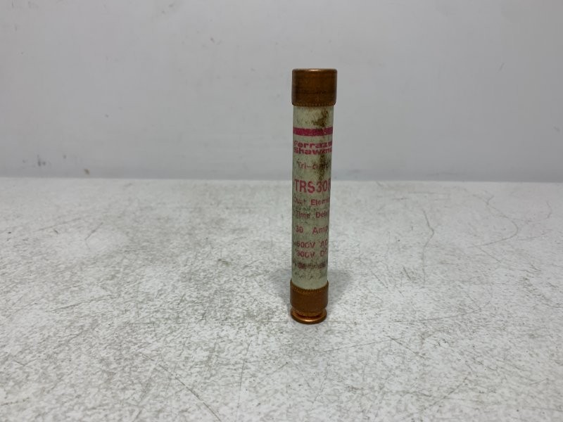 Ferraz Shawmut TRS30R Fuse 30A 600VAC 300VDC Time Delay
