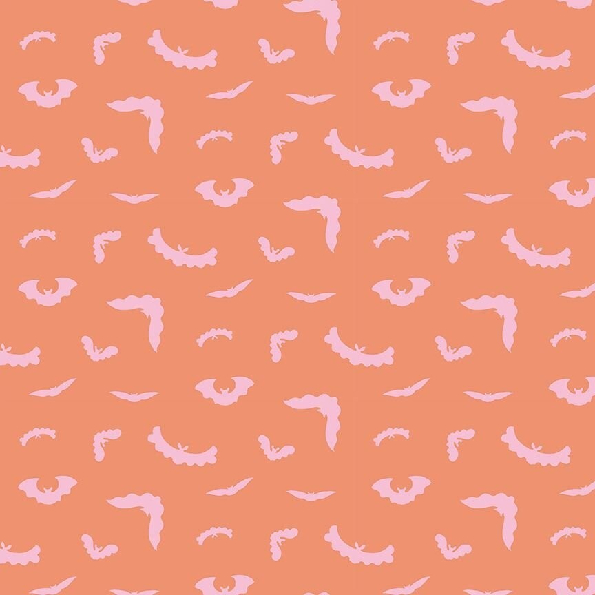 Dear Stella Harvest Moon STELLA DFG2819 Melon Bats Cotton