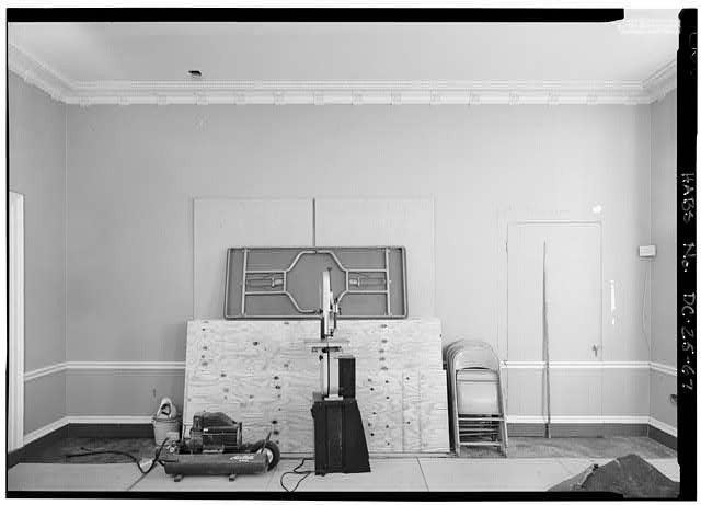Photo:Washington DC Octagon House 1993 Dining Room Interior Historic Home
