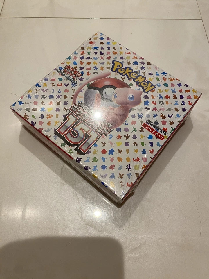 Pokemon SV2a 151 Japanese Booster Box | Factory Sealed Unopened Scarlet & Violet