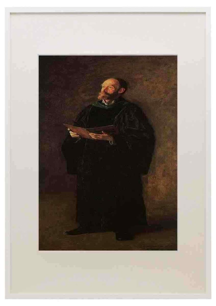 Eakins Thomas The Dean s Roll Call A3 A4 Framed Print Picture