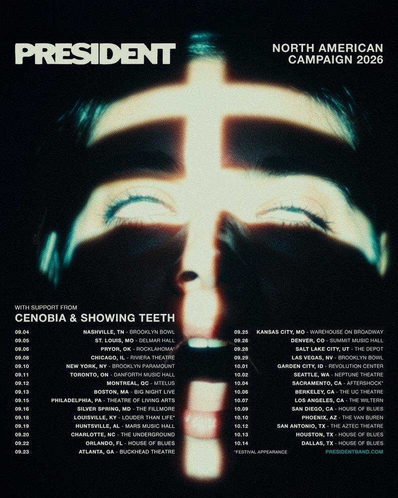 President North American Campaign 2026 Tour Poster