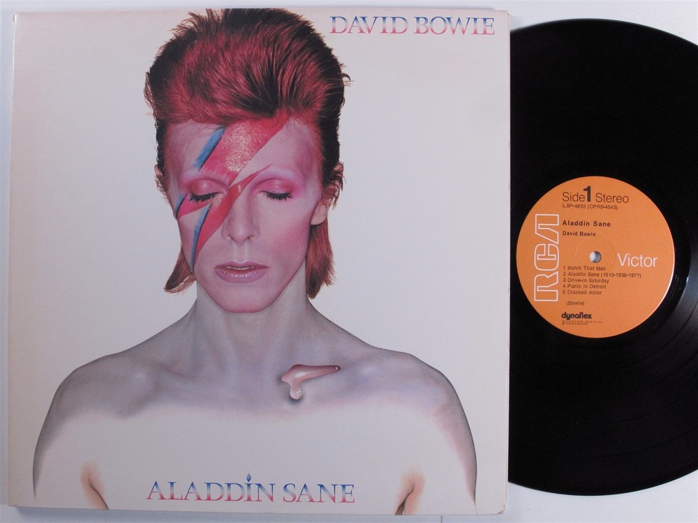 DAVID BOWIE Aladdin Sane RCA LP VG+ gatefold d