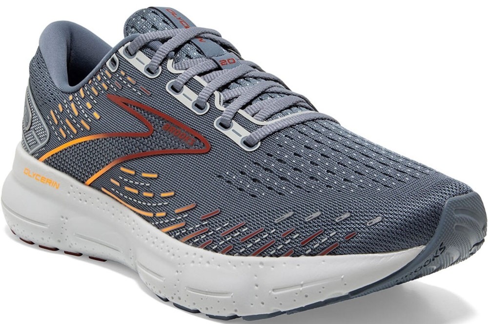 Size 10 - Brooks Glycerin GTS 20 Grey Chill Oil