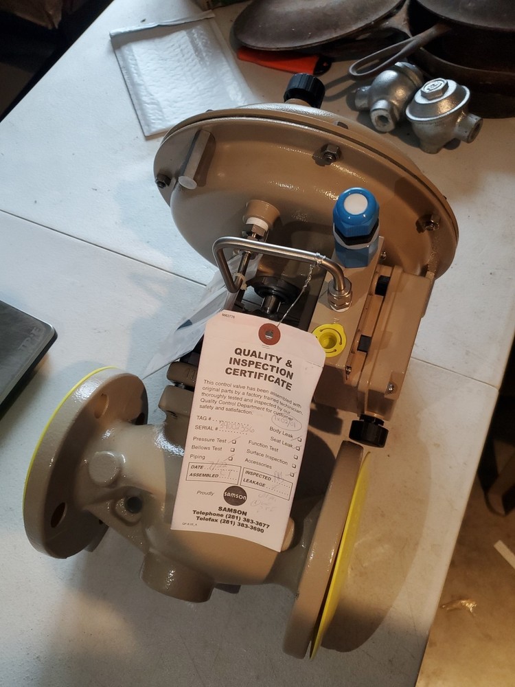 Samson Pneumatic 4763 Valve Positioner Actuator With 2