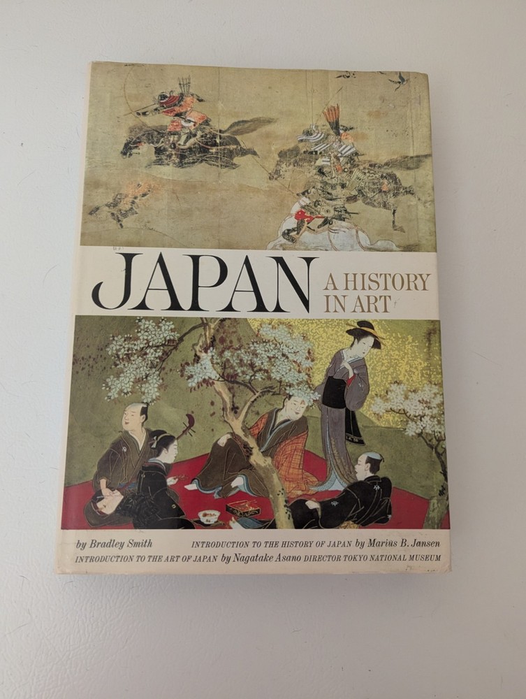 Japan: A History In Art by Bradley Smith First Printing  1964 Hardcover READ