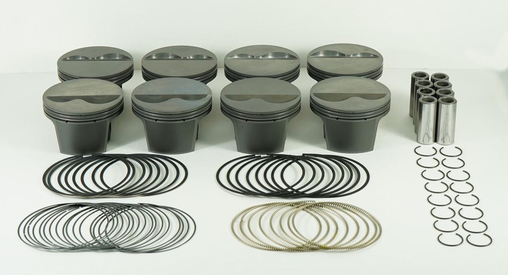Mahle Engine Piston Kit - Fits Chevrolet small block 358ci,4.040bore,3.500stroke