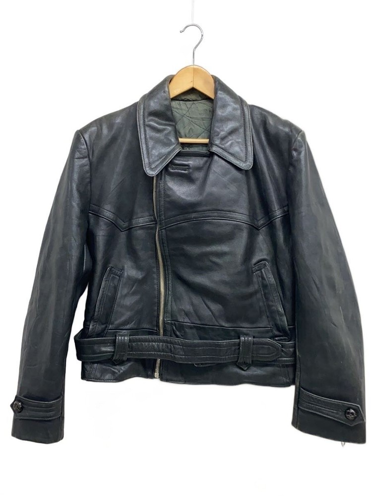 Lebesto/Double Riders Jacket/-/Leather/Blk// 3473