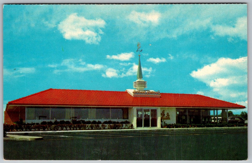 Vtg Postcard Howard Johnson's Motor Lodges 1960s