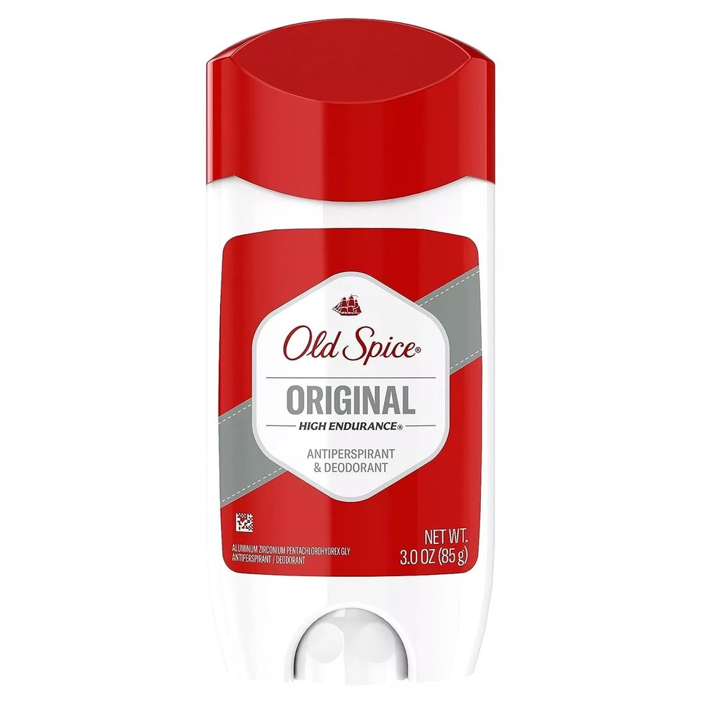 Old Spice High Endurance AntiPerspirant Deodorant Solid Original 3oz