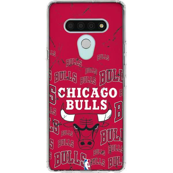 NBA Chicago Bulls LG Stylo 6 Clear Case - Chicago Bulls Blast