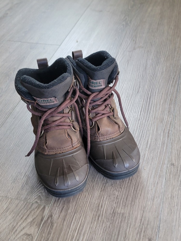 Sorel Kaufman Canada Men's Boots Steel Shank Brown Suede  size 8